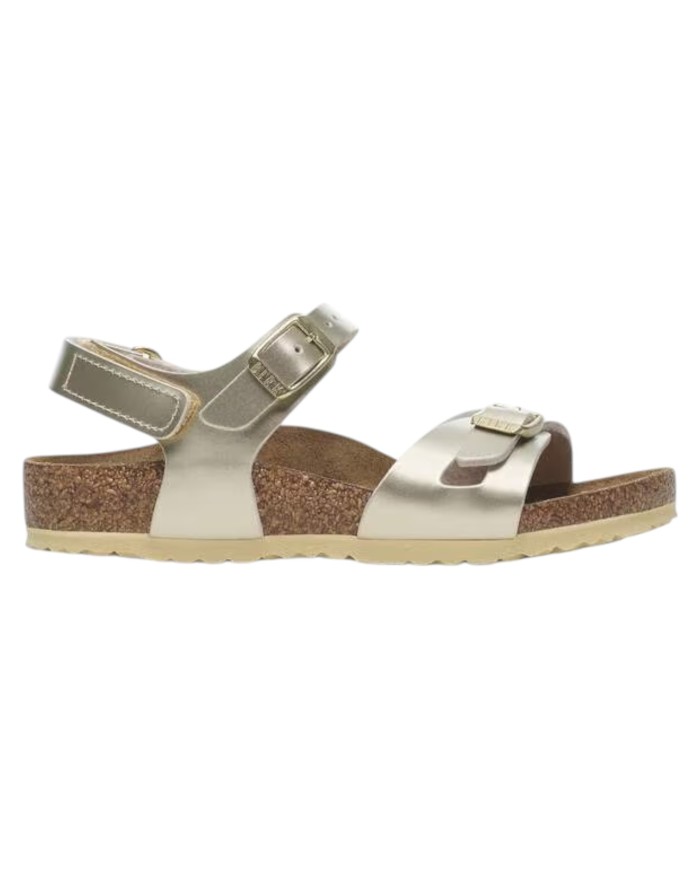 Sandalo Bambina Birkenstock Rio As Kids Electric Metallic Gold