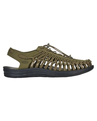Sandalo Uomo Trekking Keen Uneek M Dark Olive / Black