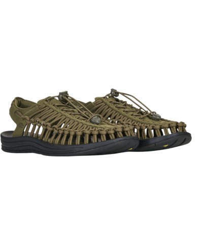 Sandalo Uomo Trekking Keen Uneek M Dark Olive / Black