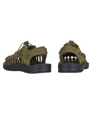 Sandalo Uomo Trekking Keen Uneek M Dark Olive / Black