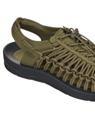 Sandalo Uomo Trekking Keen Uneek M Dark Olive / Black