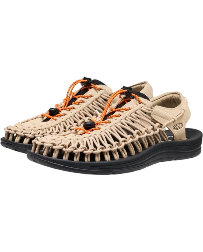Sandalo Uomo Trekking Keen Uneek M Safari / orange Peel