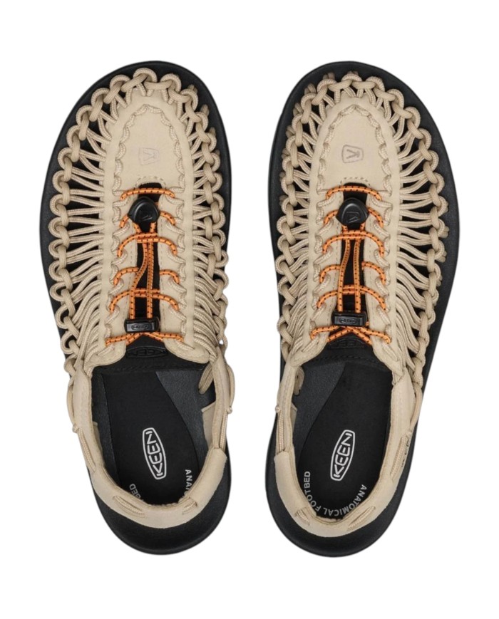 Sandalo Uomo Trekking Keen Uneek M Safari / orange Peel