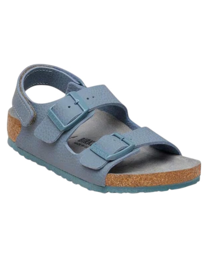 Sandalo Bambino Birkenstock Milano As Kids Desert Soil Triples Basalt Gray