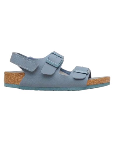 Sandalo Bambino Birkenstock Milano As Kids Desert Soil Triples Basalt Gray