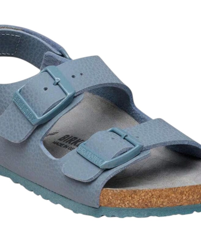 Sandalo Bambino Birkenstock Milano As Kids Desert Soil Triples Basalt Gray