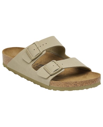 Sandalo Unisex Uomo Donna Birkenstock Arizona BS Doppia Fascia Faded Khaki