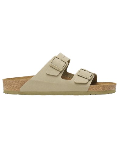 Sandalo Unisex Uomo Donna Birkenstock Arizona BS Doppia Fascia Faded Khaki