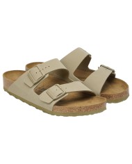 Sandalo Unisex Uomo Donna Birkenstock Arizona BS Doppia Fascia Faded Khaki