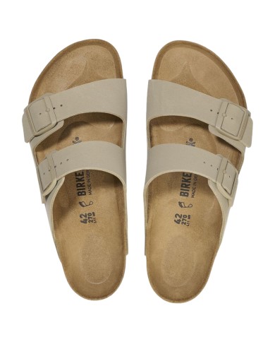 Sandalo Unisex Uomo Donna Birkenstock Arizona BS Doppia Fascia Faded Khaki