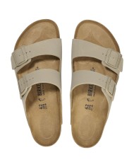 Sandalo Unisex Uomo Donna Birkenstock Arizona BS Doppia Fascia Faded Khaki