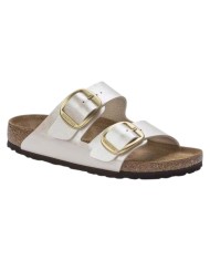 Sandalo Donna Birkenstock Arizona Big Buckle Graceful Pearl White