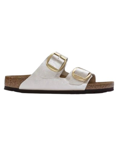 Sandalo Donna Birkenstock Arizona Big Buckle Graceful Pearl White