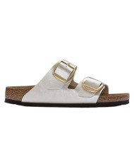 Sandalo Donna Birkenstock Arizona Big Buckle Graceful Pearl White