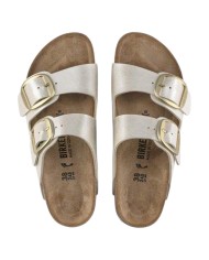 Sandalo Donna Birkenstock Arizona Big Buckle Graceful Pearl White