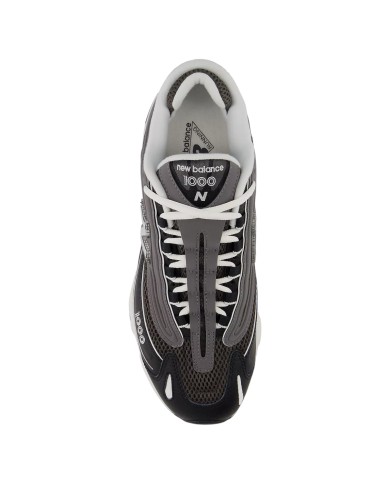 Sneakers New Balance Uomo 1000 Mesh Leather Faded Black