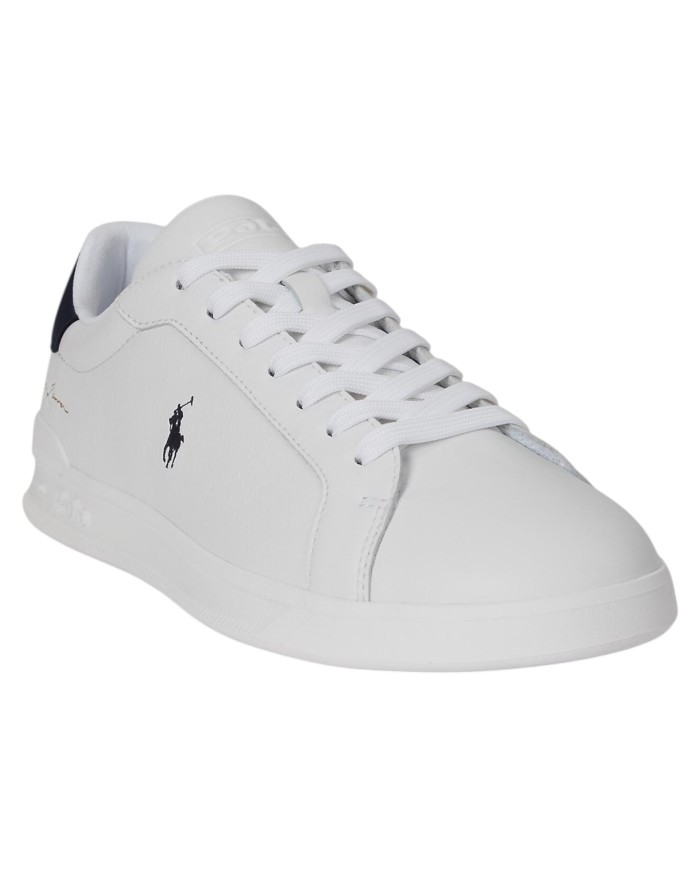 Sneaker Uomo Ralph Lauren Heritage Court II Leather White