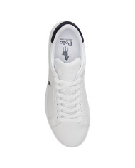 Sneaker Uomo Ralph Lauren Heritage Court II Leather White