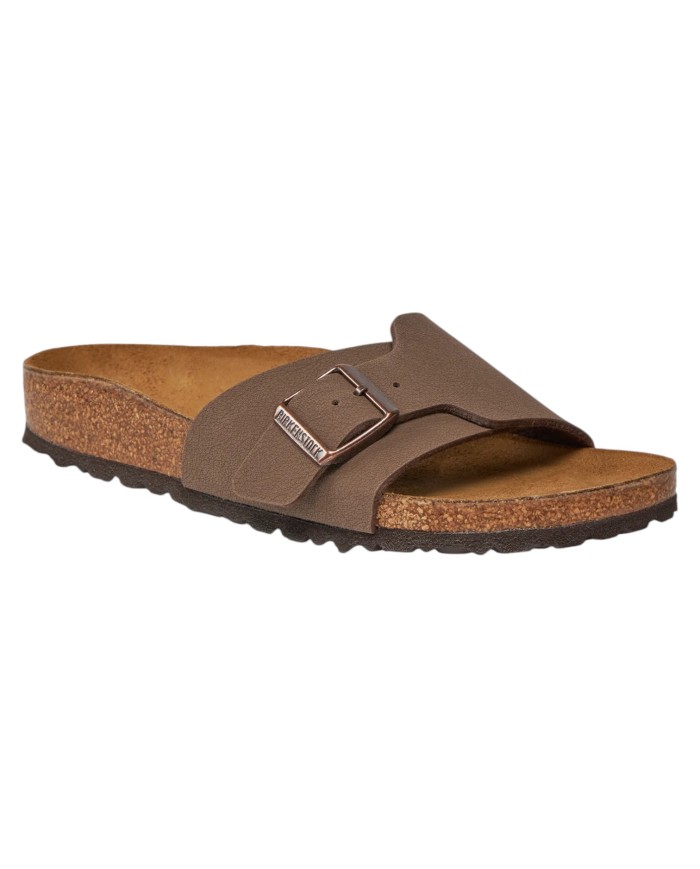 Sandalo Donna Birkenstock Catalina BS Birko Flor Fascia Unica Mocca