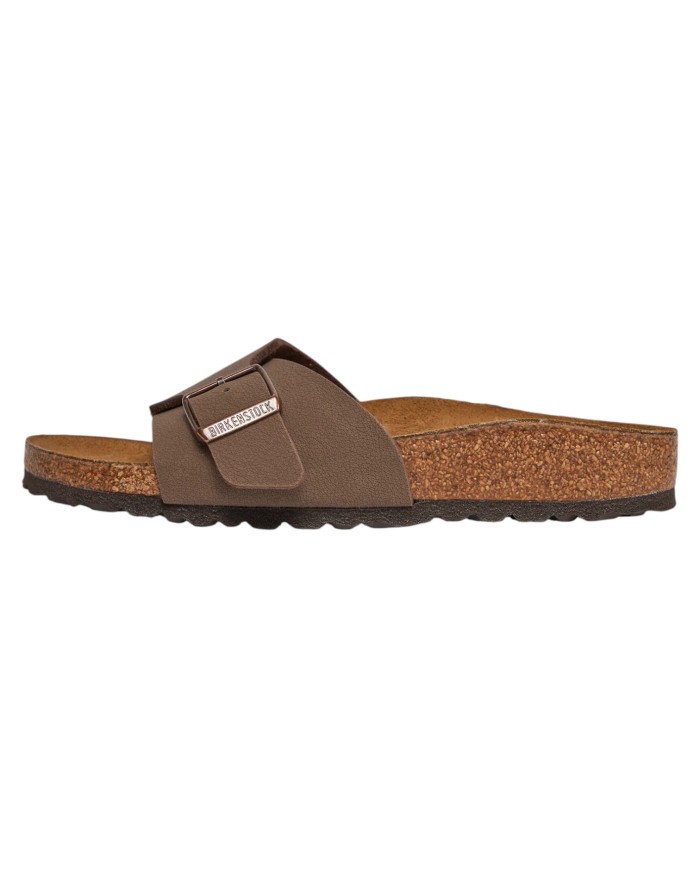 Sandalo Donna Birkenstock Catalina BS Birko Flor Fascia Unica Mocca
