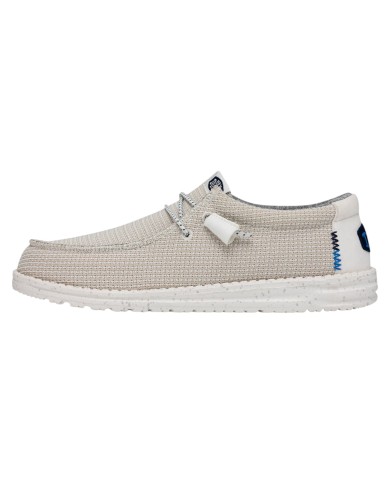 Scarpa Uomo Sneakers HeyDude Wally Sport Mesh White