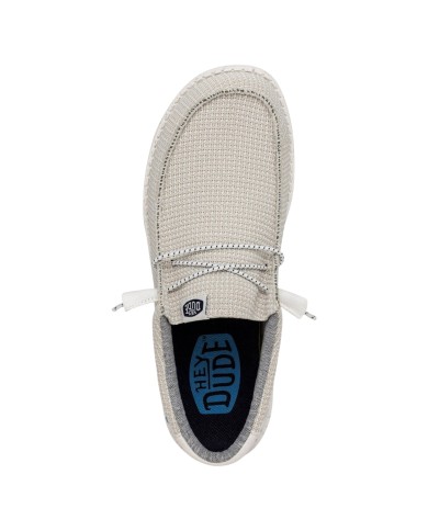 Scarpa Uomo Sneakers HeyDude Wally Sport Mesh White