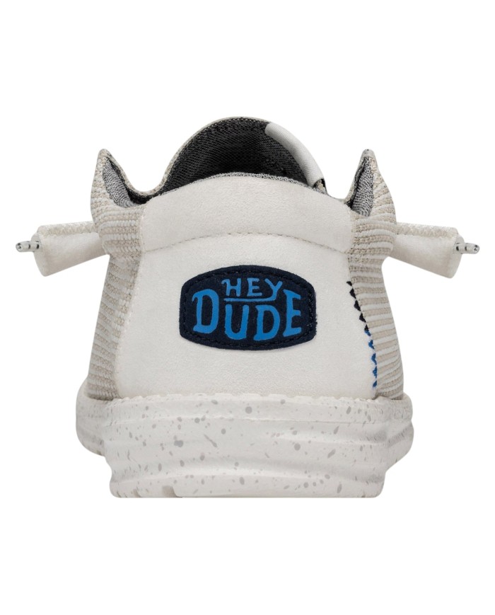 Scarpa Uomo Sneakers HeyDude Wally Sport Mesh White