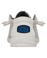 Scarpa Uomo Sneakers HeyDude Wally Sport Mesh White