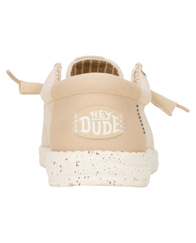 Scarpa Uomo Sneakers HeyDude Wally Strech Sox Irish Cream Egret
