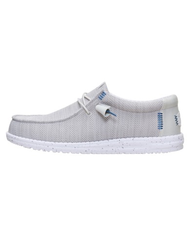 Scarpa Uomo Sneakers HeyDude Wally Strech Sox Dawn Blue Multi