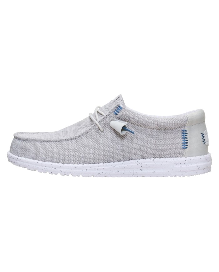 Scarpa Uomo Sneakers HeyDude Wally Strech Sox Dawn Blue Multi