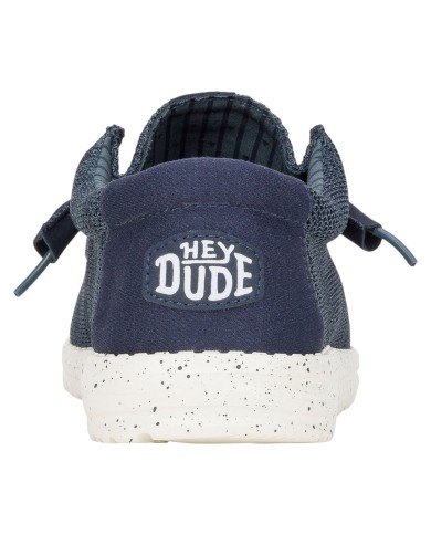 Scarpa Uomo Sneakers HeyDude Wally Strech Sox Navy