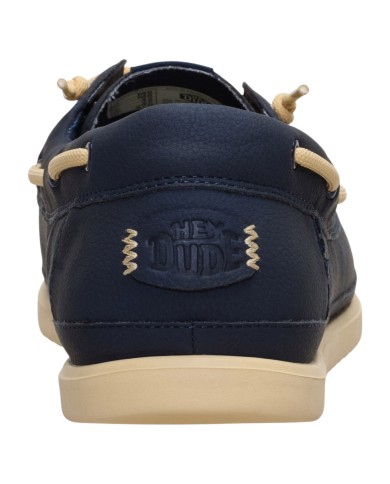 Scarpa Uomo Sneakers HeyDude Harbor Lo Classic Navy Blazer Boulder Tan
