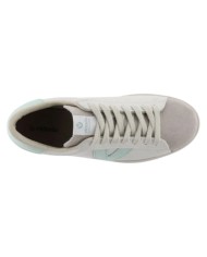 Sneakers Victoria Donna Berlin Suede Leather White Agua Azzurro