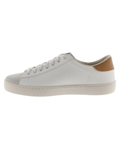 Sneakers Victoria Uomo Berlin Suede Leather White Cuero Cuoio