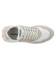Sneakers Victoria Donna Viento Nylon  Camoscio e colori  White Cuarzo
