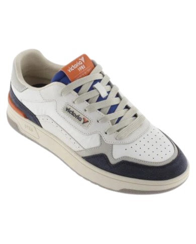 Sneakers Victoria Uomo C80 Casual Patch Sportive Unisex White Marino