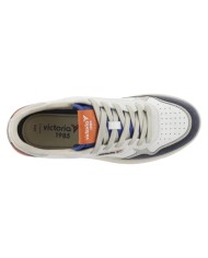 Sneakers Victoria Uomo C80 Casual Patch Sportive Unisex White Marino