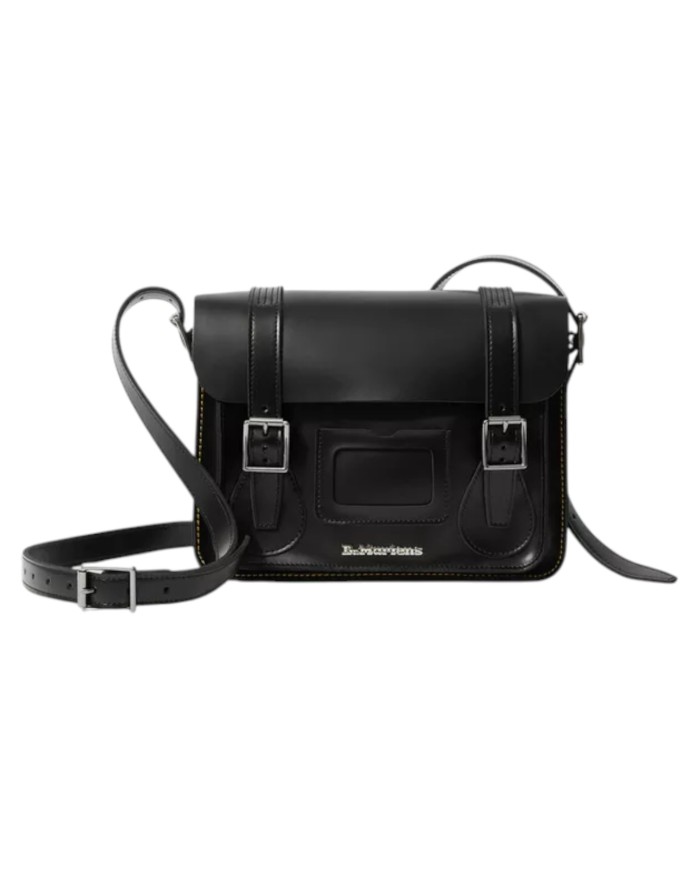 Borsa Donna Dr Martens Borsa a Tracolla Kiev in Pelle Smooth da 28 cm Black