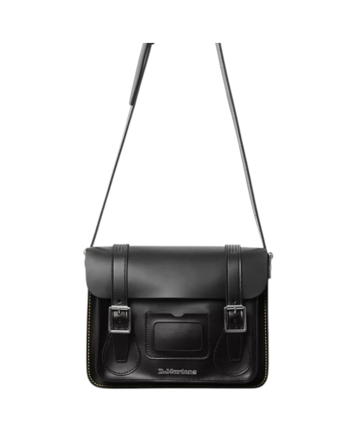 Borsa Donna Dr Martens Borsa a Tracolla Kiev in Pelle Smooth da 28 cm Black