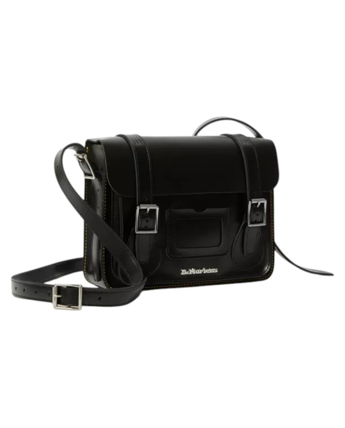 Borsa Donna Dr Martens Borsa a Tracolla Kiev in Pelle Smooth da 28 cm Black