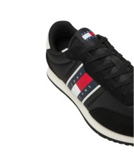 Sneakers Uomo Tommy Hilfiger Tjm Classic Runner Mesh Suede Black
