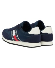 Sneakers Uomo Tommy Hilfiger Tjm Classic Runner Mesh Suede Dark Night Navy