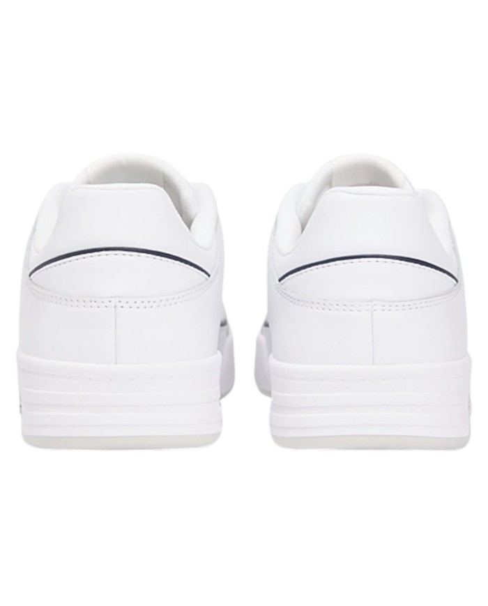 Sneakers Uomo Tommy Hilfiger Tjm Cupsole Leather White