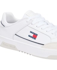 Sneakers Uomo Tommy Hilfiger Tjm Cupsole Leather White