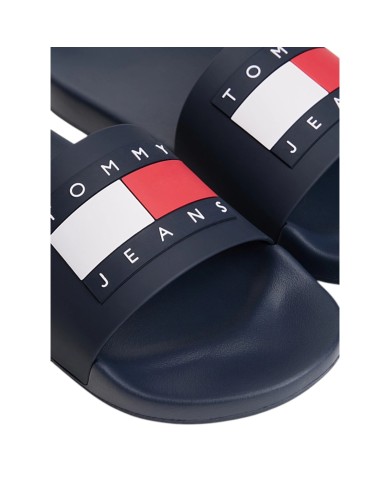 Ciabatte Uomo Tommy Hilfiger Tommy Jeans Pool Slide Ess Dark Night Navy