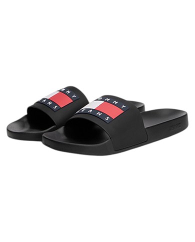Ciabatte Uomo Tommy Hilfiger Tommy Jeans Pool Slide Ess Black