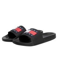 Ciabatte Uomo Tommy Hilfiger Tommy Jeans Pool Slide Ess Black