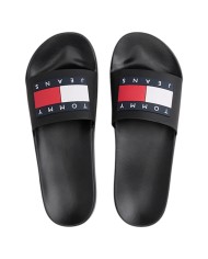 Ciabatte Uomo Tommy Hilfiger Tommy Jeans Pool Slide Ess Black