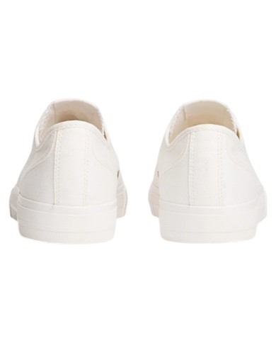 Sneakers Uomo Tommy Hilfiger Archive Vulc Y2K In Cotone  Ecru White